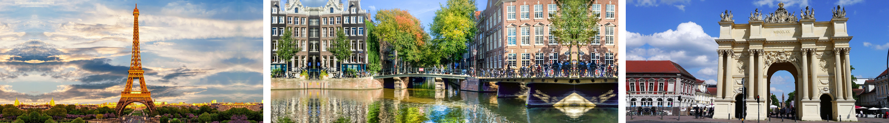 European Escape: Berlin, Amsterdam & Paris