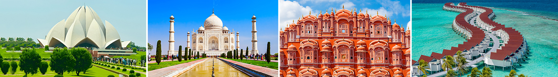 Taj to Tropics: Golden Triangle & Maldives 9-Night Getaway