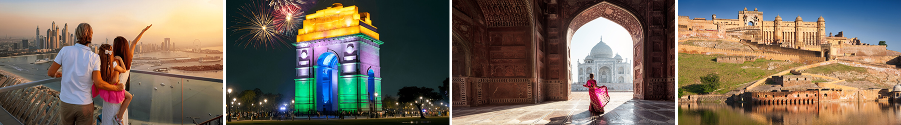 Palaces & Palms: Dubai Meets India’s Golden Triangle